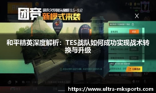 和平精英深度解析：TES战队如何成功实现战术转换与升级